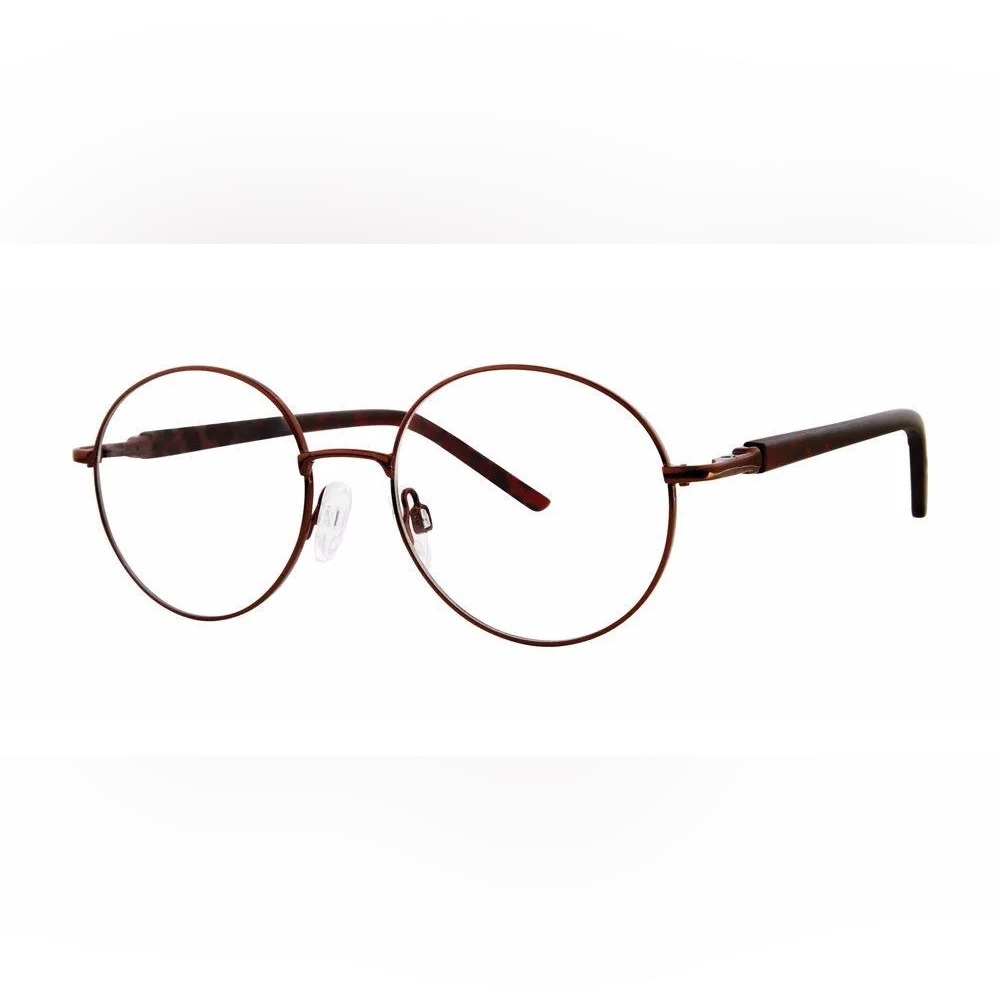 Modern Trust Eyeglass Frame Brown 52-18-145